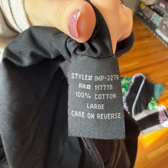 Aziz Embroidered Black Button Front Womens Jacket - Gothic Boho Style - Picture 7 of 8